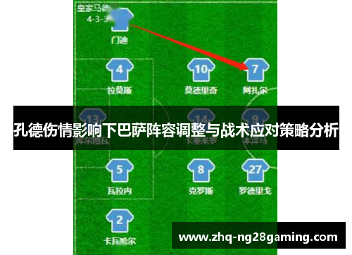 孔德伤情影响下巴萨阵容调整与战术应对策略分析